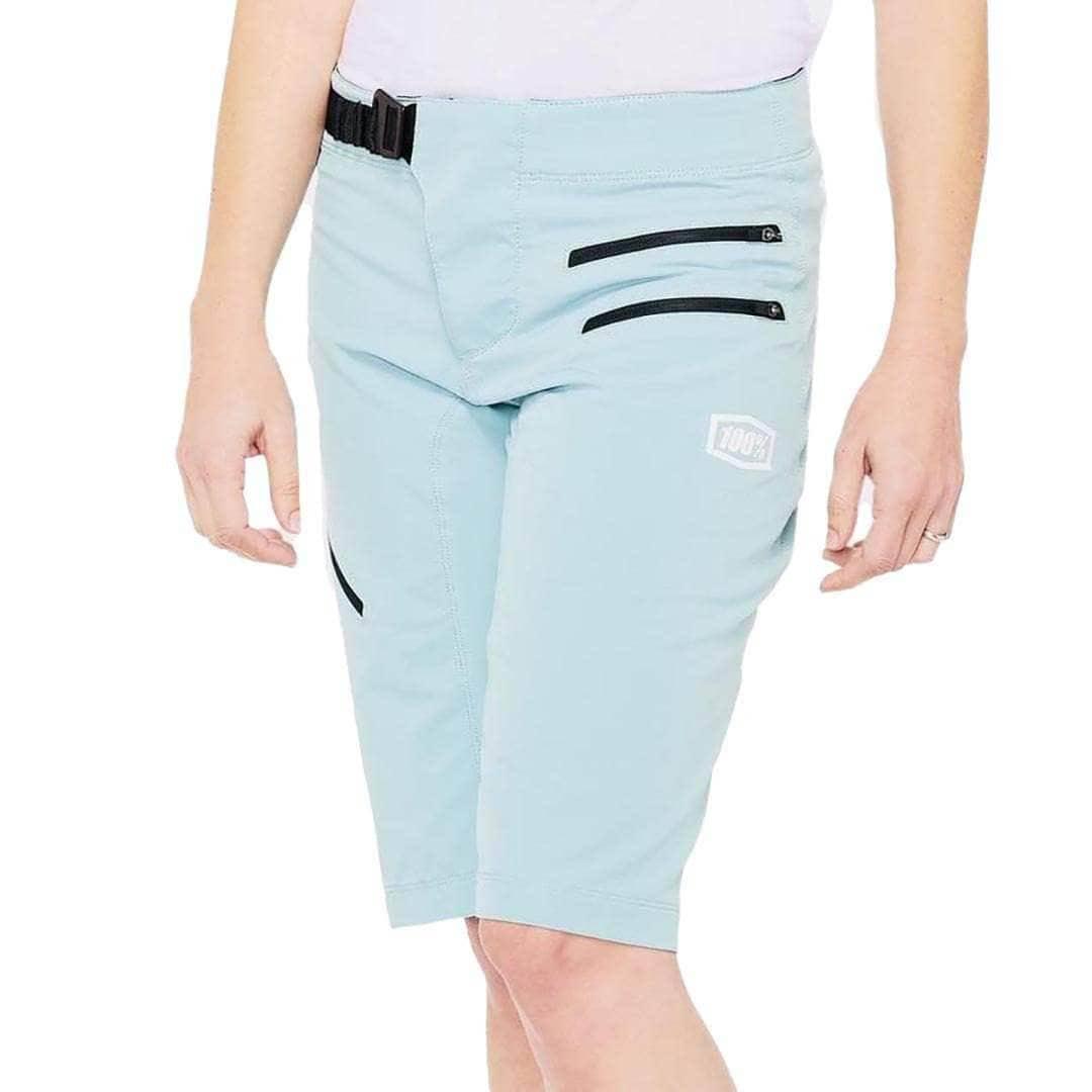100% Women's Airmatic Shorts Seafoam / S Apparel - Clothing - Women's Shorts - Mountain