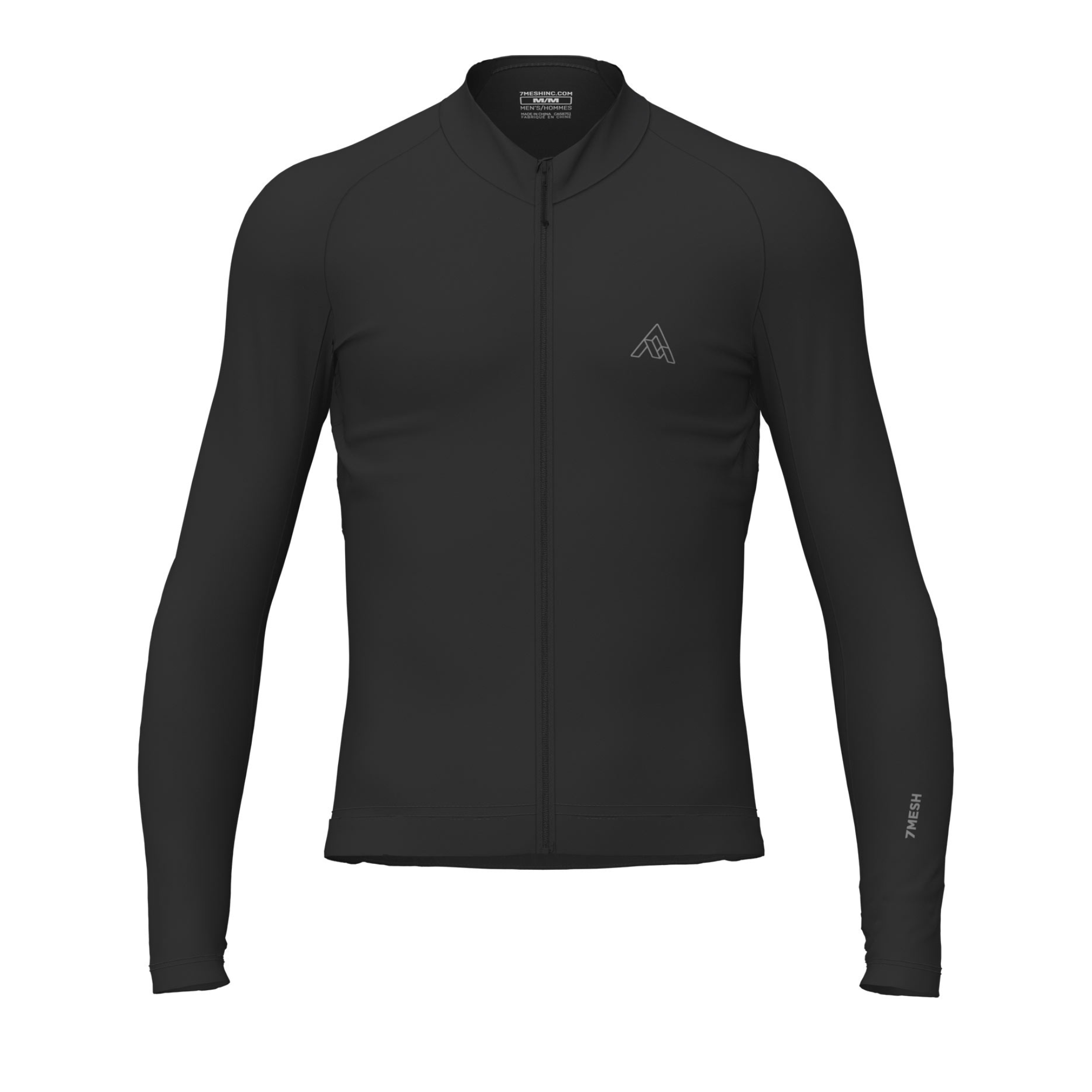 7mesh Atlas Jersey LS Men's Black / XS Apparel - Clothing - Men's Jerseys - Road