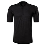 7mesh Men's Desperado Merino Henley Black / XS Apparel - Clothing - Men's Jerseys - Mountain