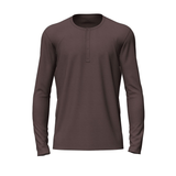 7mesh Men's Desperado Merino Henley Long Sleeve Peat / X-Small Apparel - Clothing - Men's Jerseys - Technical T-Shirts