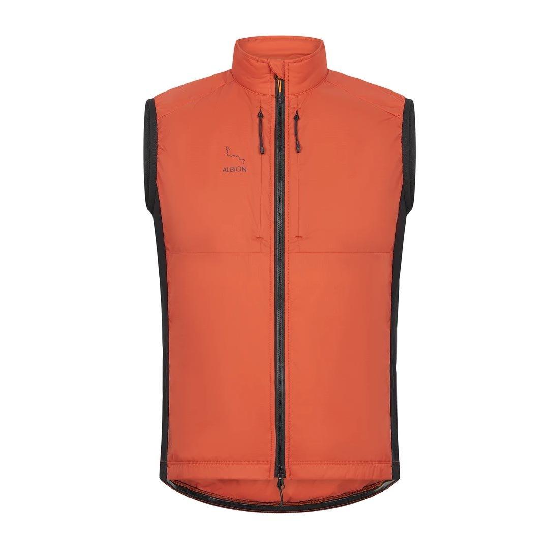 Albion Men's Insulated Gilet Earth Red / XS Apparel - Clothing - Men's Vests