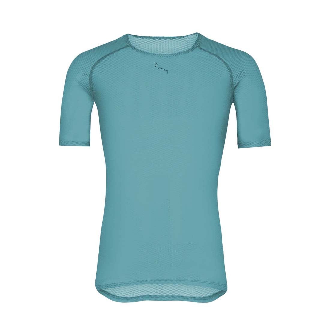 Albion Men's Mesh Base Layer Short Sleeve Mineral Blue / XS Apparel - Clothing - Men's Base Layers