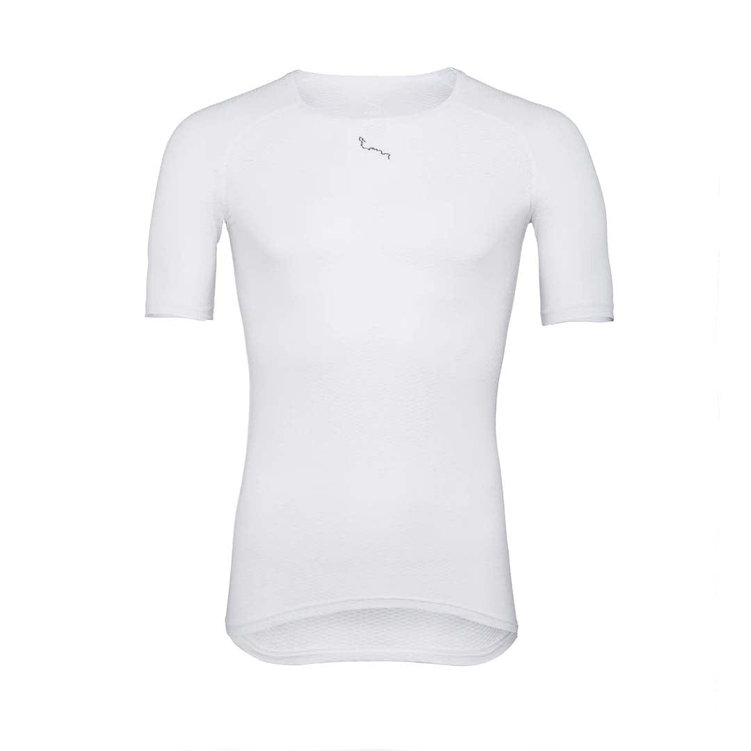Albion Men's Mesh Base Layer Short Sleeve White / XS Apparel - Clothing - Men's Base Layers