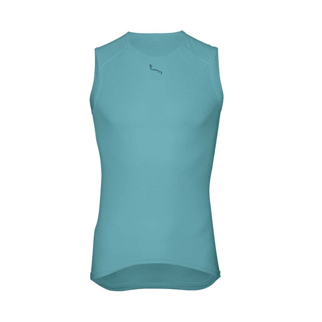 Albion Men's Mesh Base Layer Sleeveless Mineral Blue / XS Apparel - Clothing - Men's Base Layers