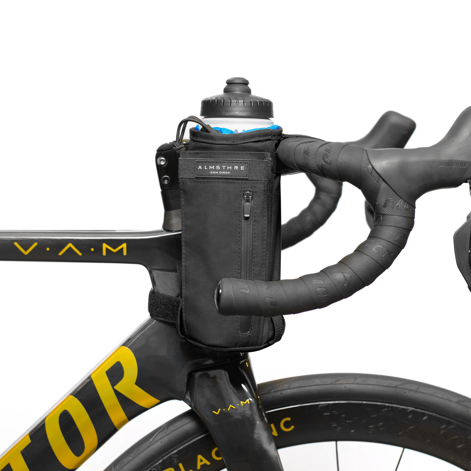 ALMSTHRE Stem Feed Bag Midnight Black Accessories - Bags - Frame Bags