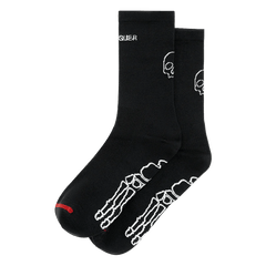 Attaquer Intra Skull Socks Black / L Apparel - Clothing - Socks