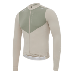 Attaquer Men's Race Winter LS Jersey Eggshell / XS Apparel - Clothing - Men's Jerseys - Road