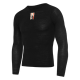 Attaquer Merino LS Base Layer Black / XS Apparel - Clothing - Men's Jerseys - Road