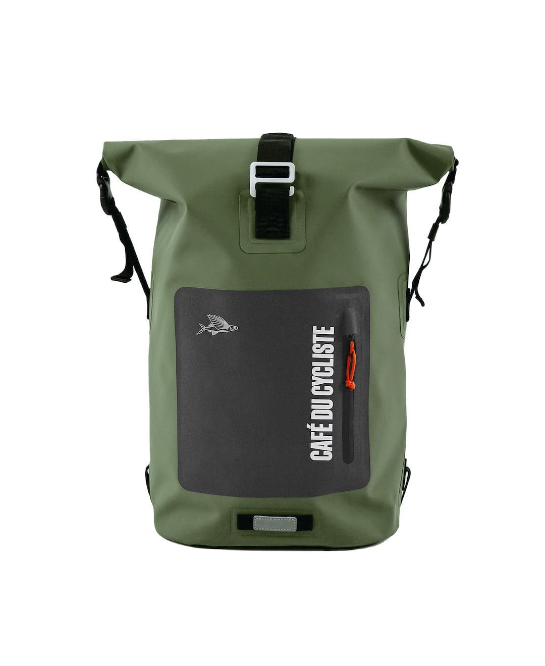 Café du Cycliste Waterproof Backpack Khaki Accessories - Bags - Backpacks