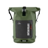 Café du Cycliste Waterproof Backpack Khaki Accessories - Bags - Backpacks
