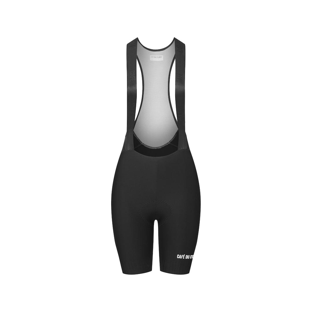 Café du Cycliste Women's Marinette Bib Shorts Black / XS Apparel - Clothing - Women's Bibs - Road - Bib Shorts