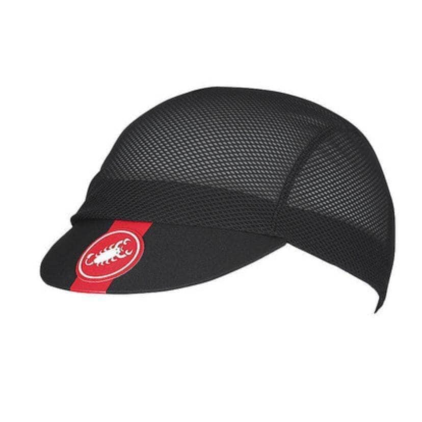 Castelli A/C Cycling Cap Black / One Size Apparel - Clothing - Riding Caps
