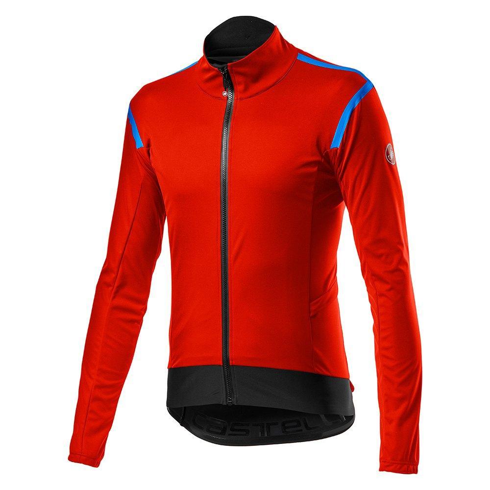 Castelli Alpha Ros 2 Light Jacket Fiery Red / S Apparel - Clothing - Men's Jackets - Road