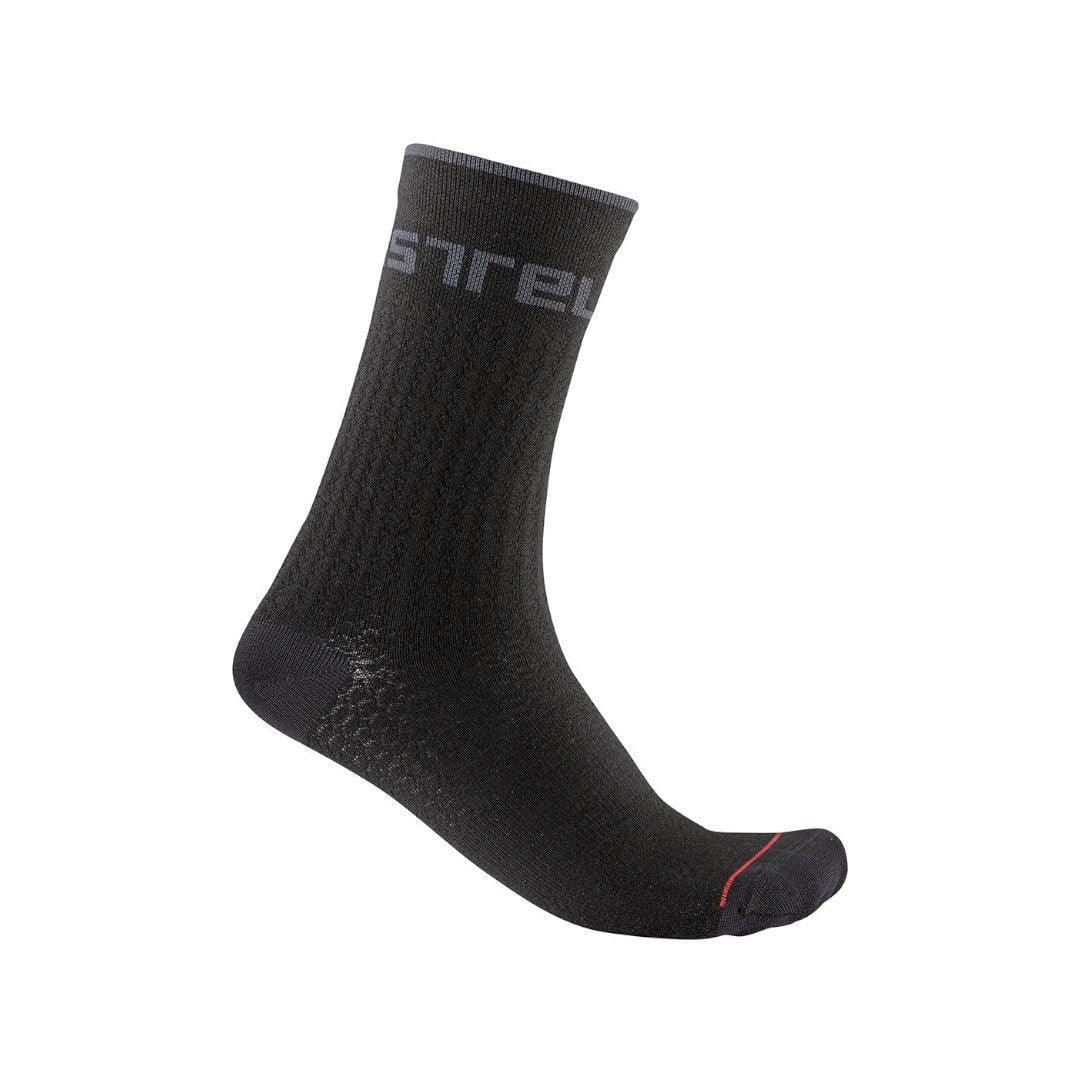 Castelli Distanza 20 Sock Black / S/M Apparel - Clothing - Socks