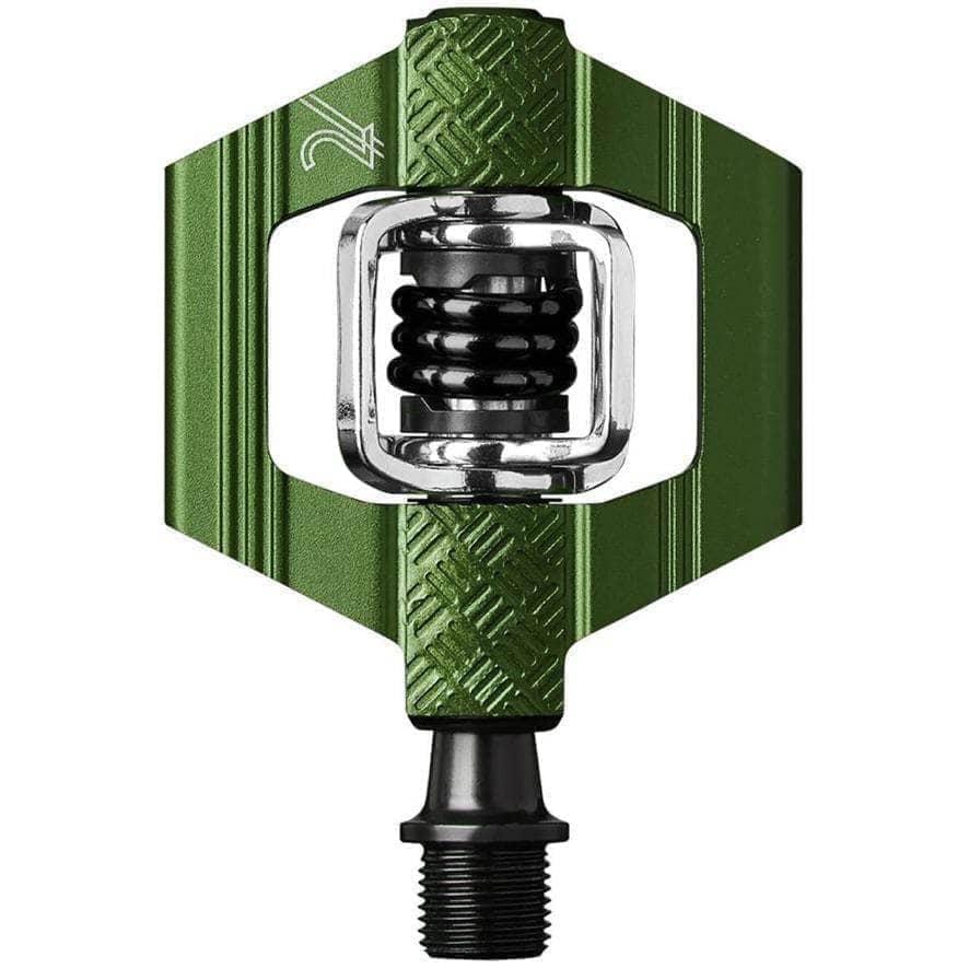 Crankbrothers Candy 2 Pedals Green/Black Parts - Pedals - Mountain - Clipless