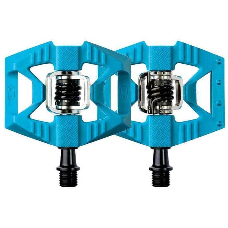 Crankbrothers Doubleshot 1 Pedal Blue/Black Parts - Pedals - Mountain - Clipless
