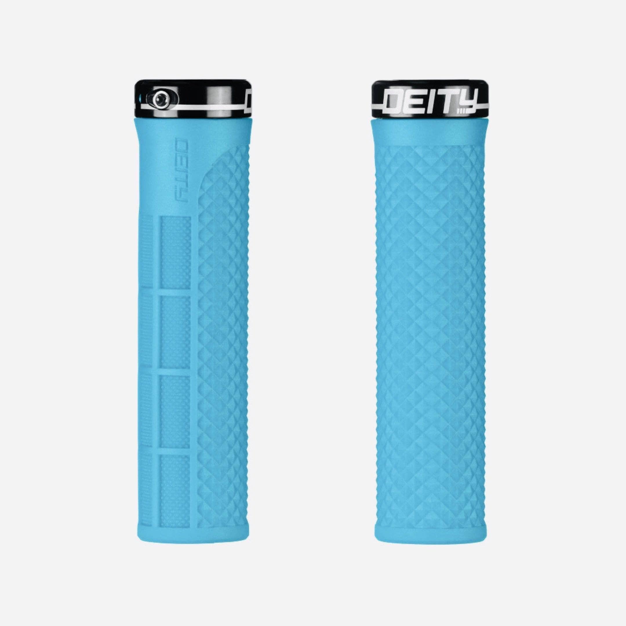 Deity Lockjaw Grips Turquoise Parts - Handlebar Grips