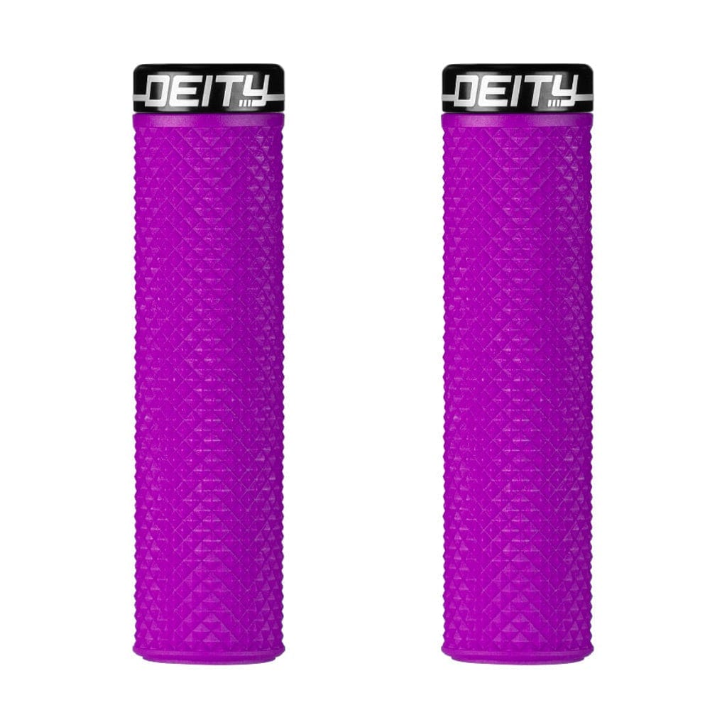 Deity Supracush Grips Purple Parts - Handlebar Grips