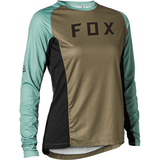 Fox Racing Women's Defend LS Jersey Olive Green / XS Apparel - Clothing - Women's Jerseys - Mountain