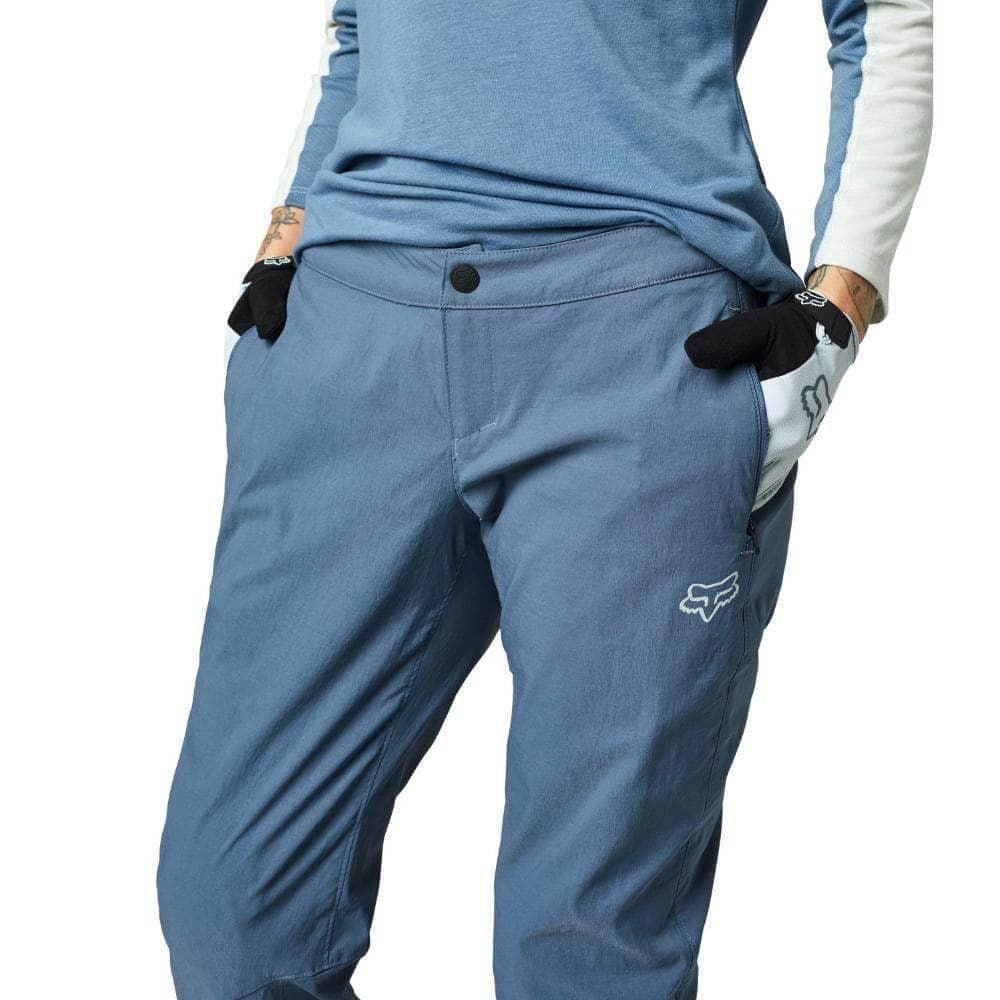 Fox Racing Women's Ranger Pant Matte Blue / XS Apparel - Clothing - Women's Tights & Pants - Mountain