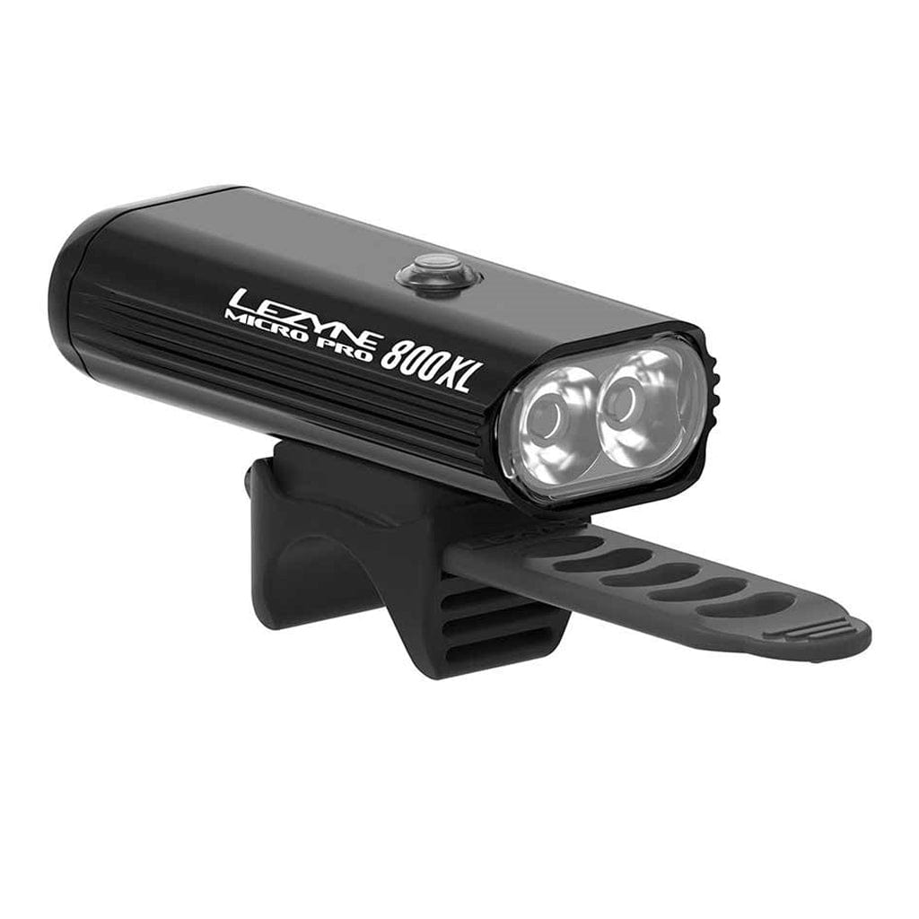 Lezyne Micro Drive Pro 800XL Front Light Black Lights