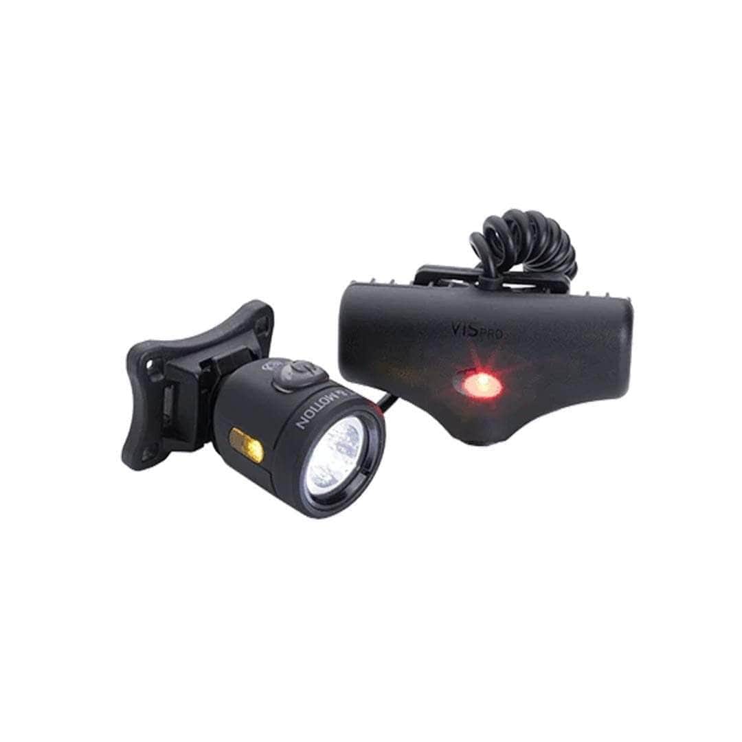 Light & Motion Vis 360 Pro Adventure Rechargeable Headlight and Taillight Set Accessories - Lights - Sets