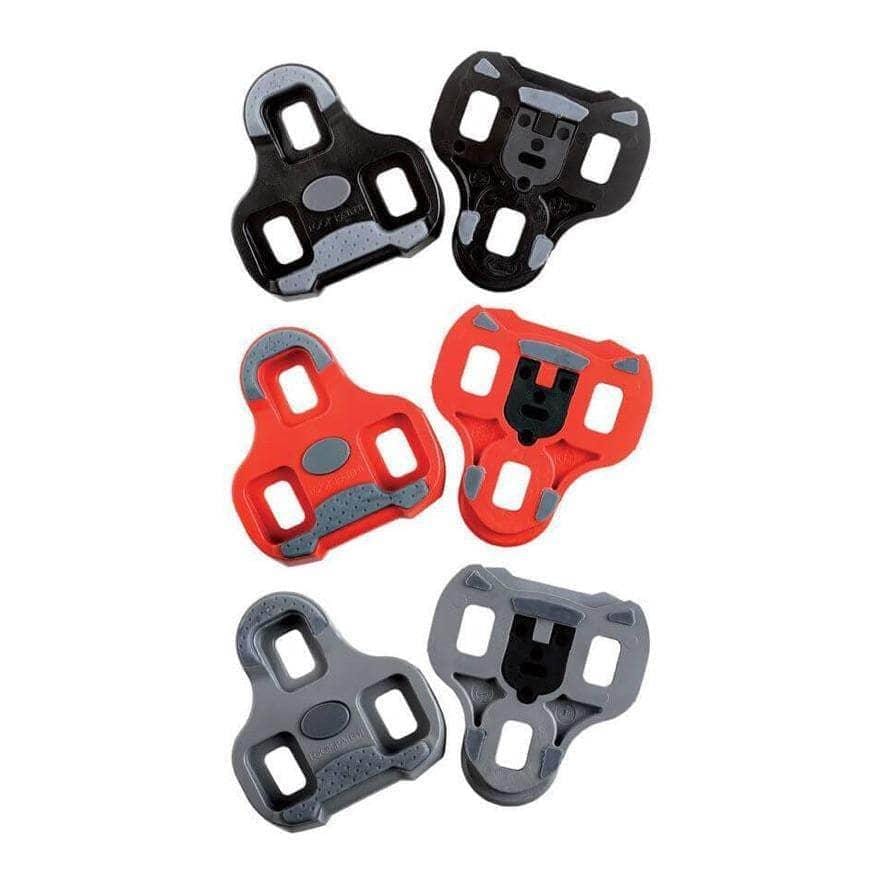 LOOK KEO Cleats Red 9° / Grip Parts - Cleats - 3 Bolt