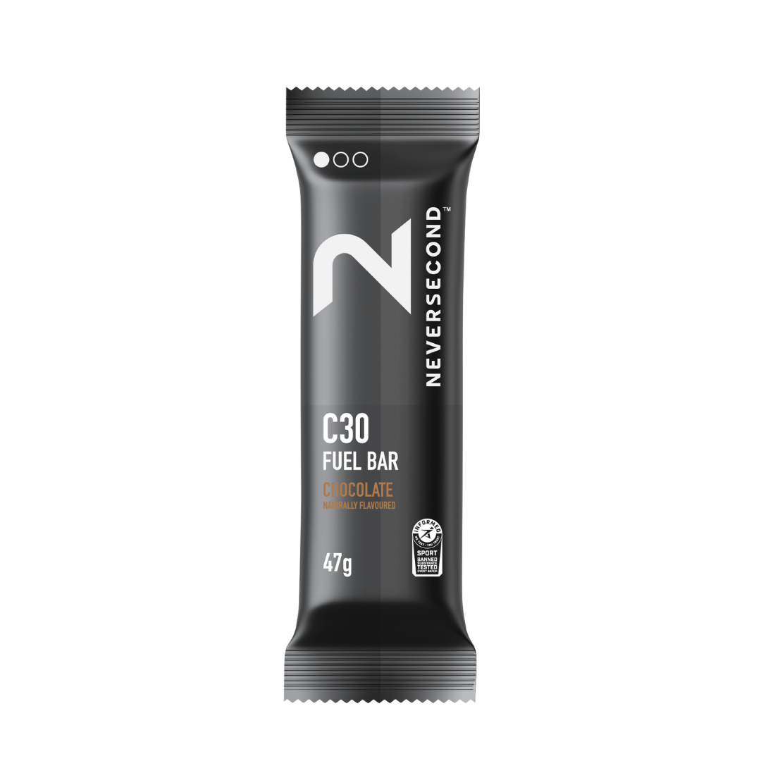 NEVERSECOND C30 Fuel Bar Chocolate / 12-Unit Pack Other - Nutrition - Bars