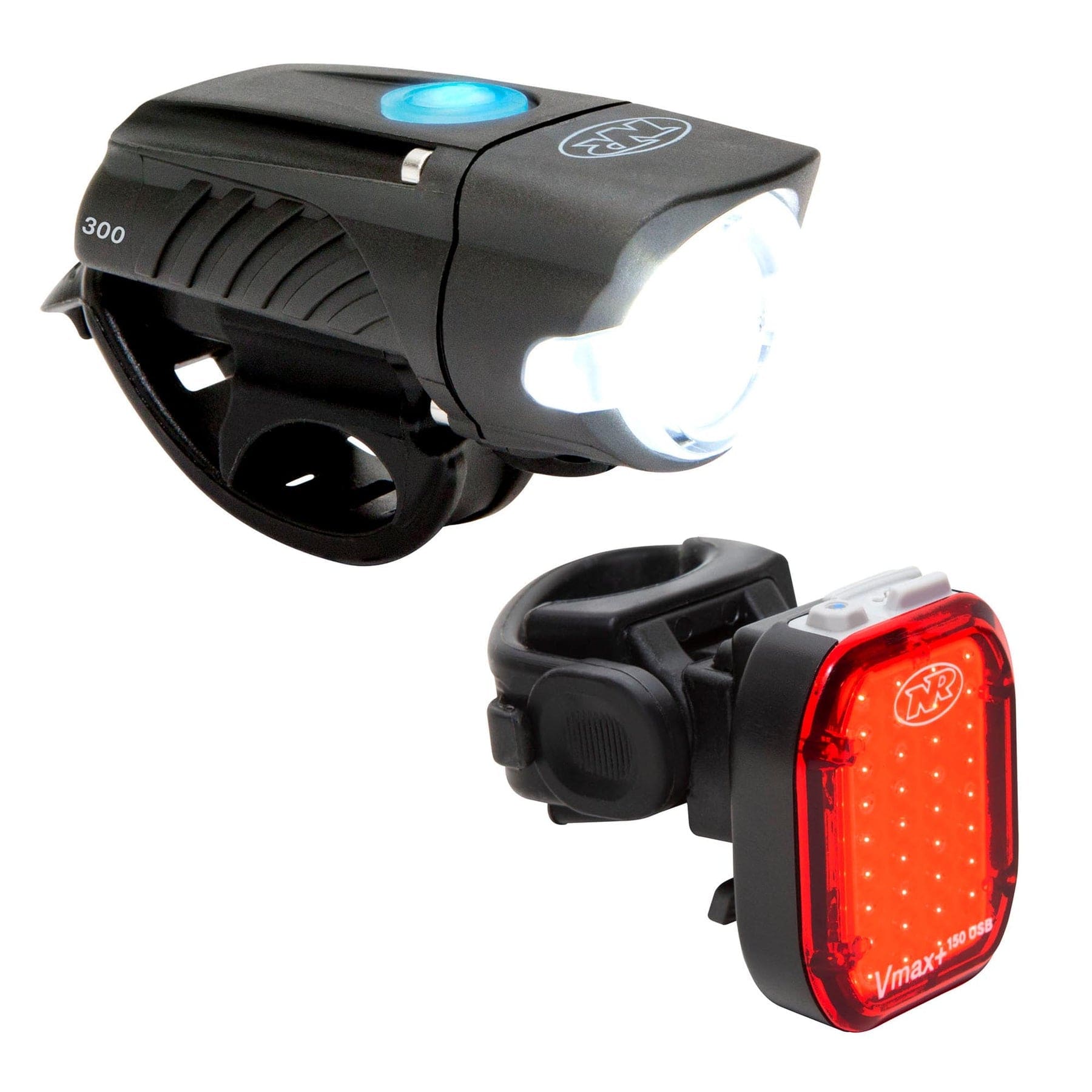 NiteRider Lumina Swift 300 Front and VMax+ 150 Rear Light Set Accessories - Lights - Sets