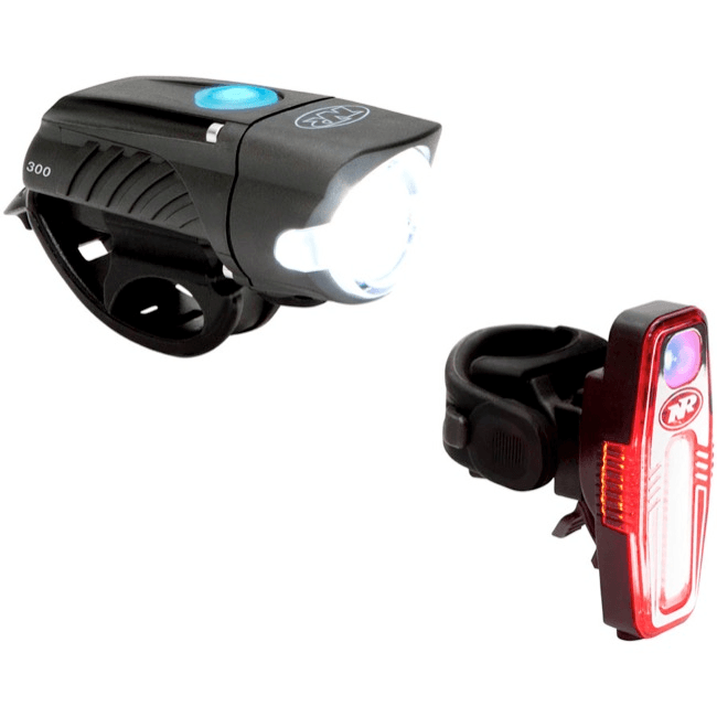 NiteRider Swift 300 Front and Sabre 110 Rear Light Set Accessories - Lights - Sets