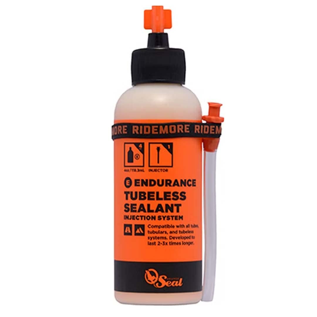 Orange Seal Endurance Tubeless Tire Sealant 8oz With Injection System Parts - Sealant