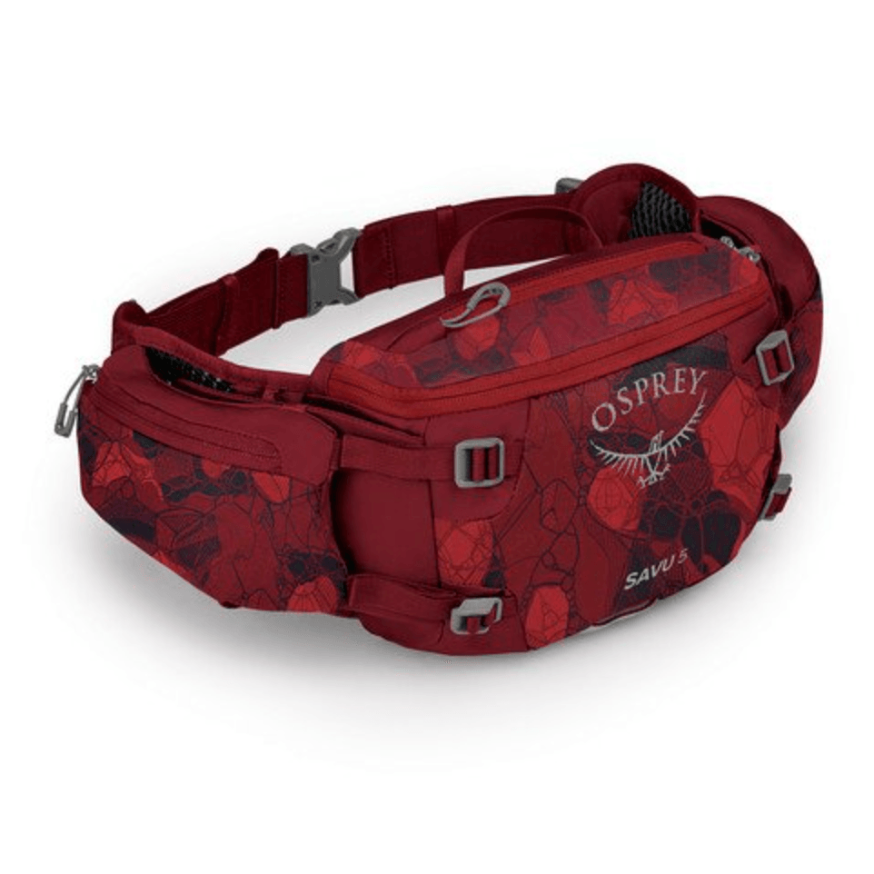 Osprey Savu 5 Claret Red Accessories - Bags - Hip Bags