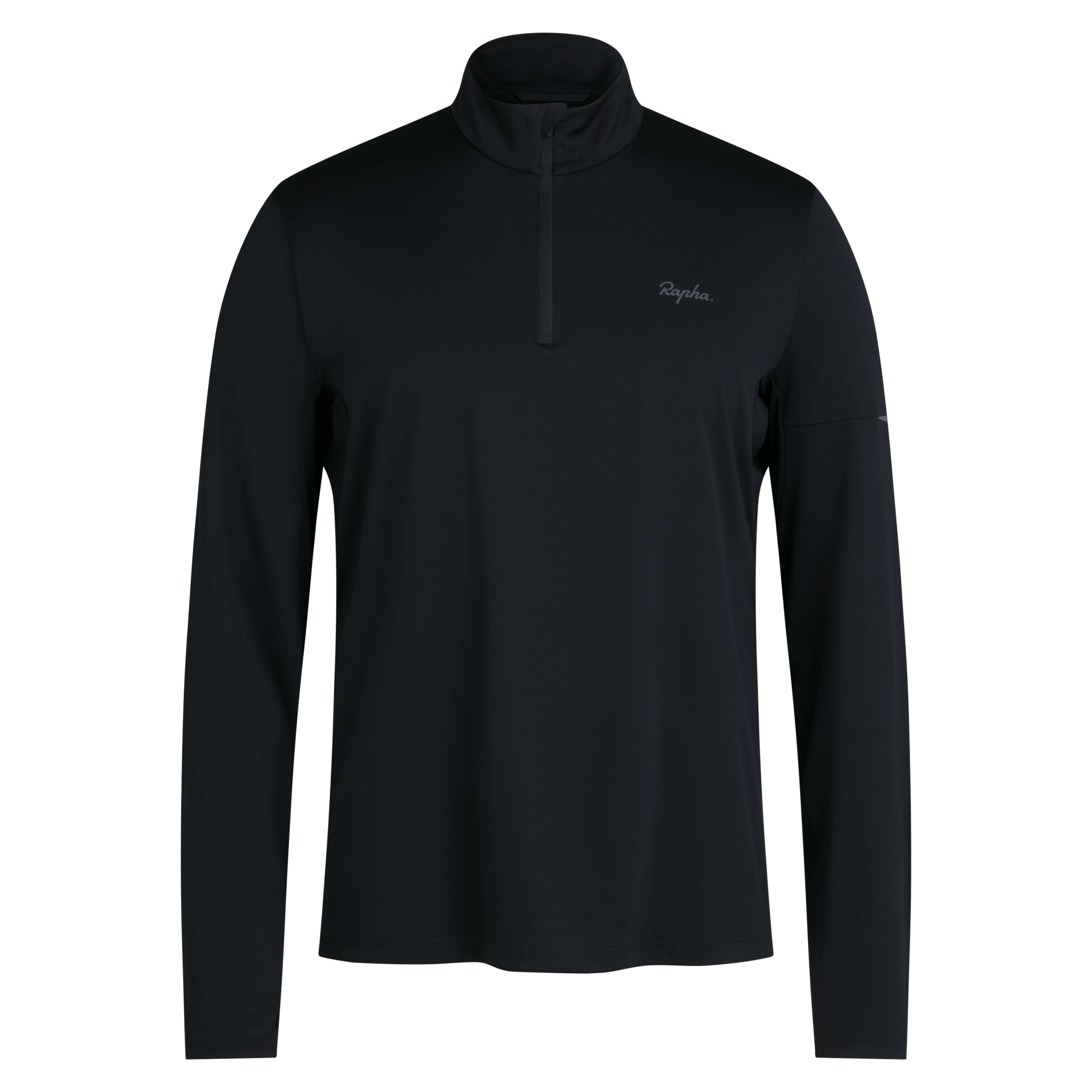 Rapha Men's Active Half Zip Black/Grey / XS Apparel - Clothing - Men's Casual