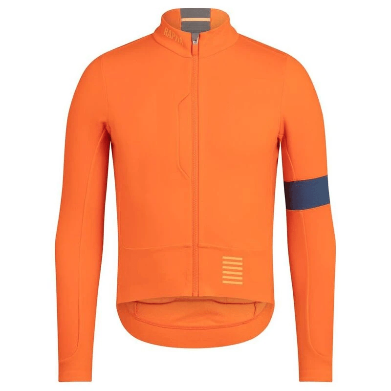 Rapha Men's Pro Team Winter Jacket Orange/Teal Small Apparel - Clothing - Men's Jackets - Road