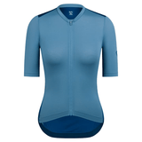 Rapha Women's Pro Team Training Jersey Dusted Blue/Jewelled Blue / XXS Apparel - Clothing - Women's Jerseys - Road