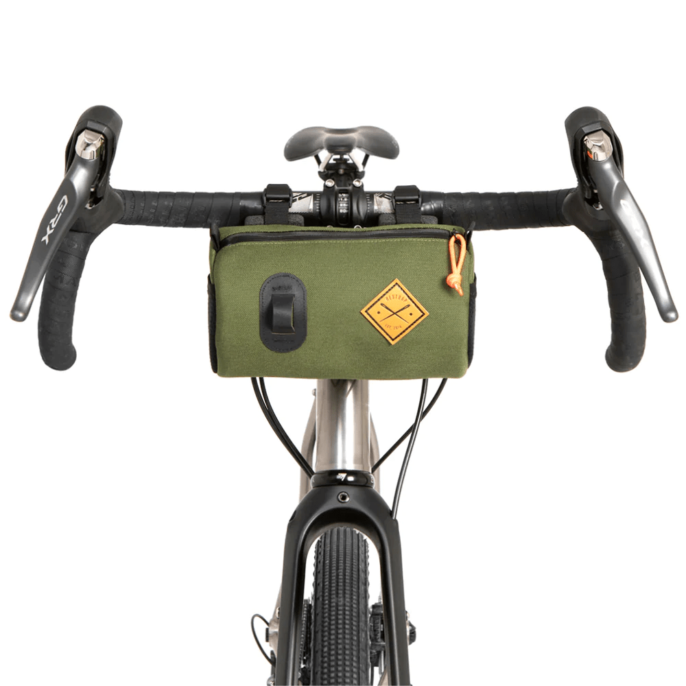 Restrap Canister Bar Bag Olive Accessories - Bags - Handlebar Bags