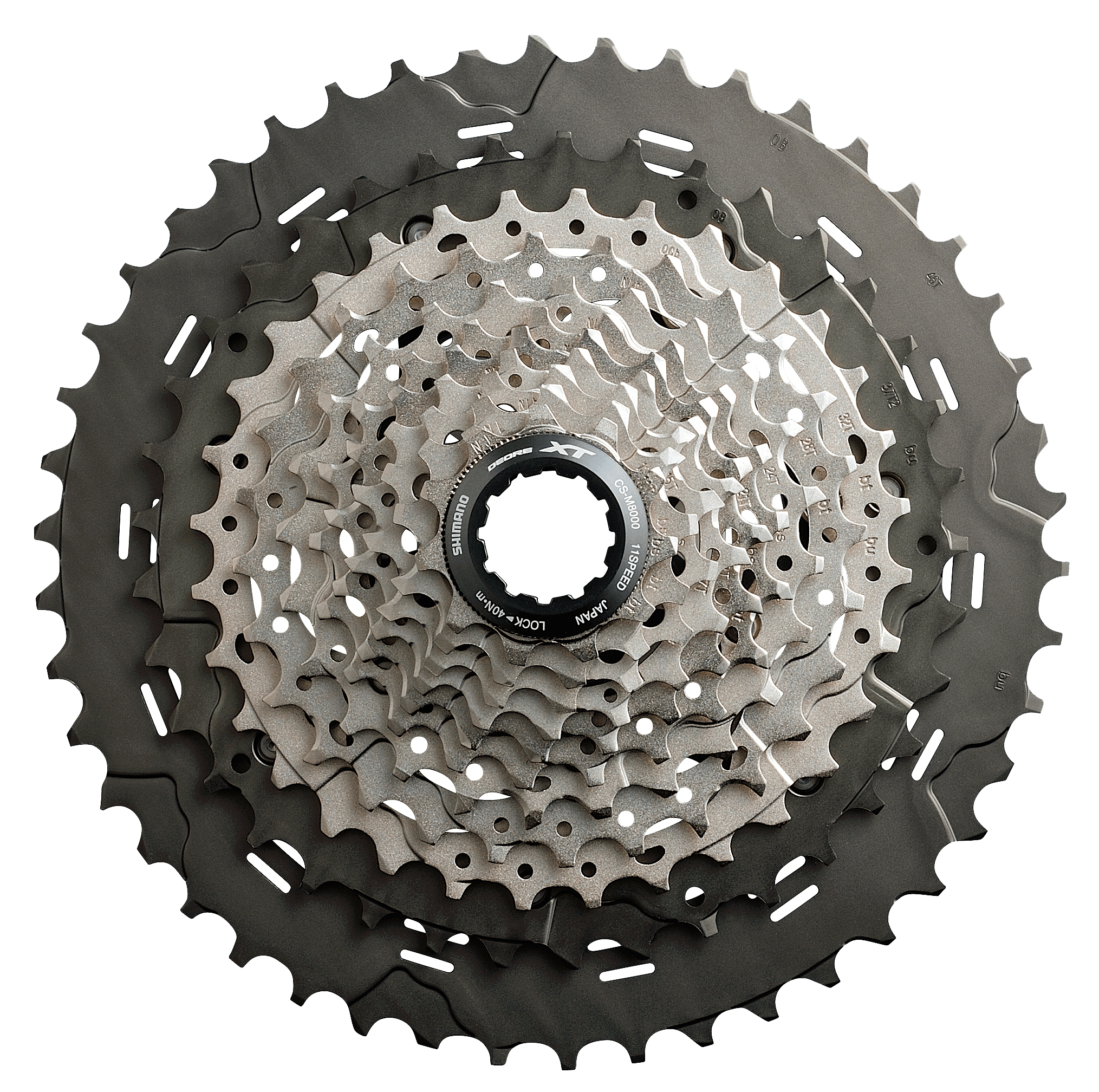 Shimano Cassette XT CS-M8000 11sp 11-40t Parts - Cassettes