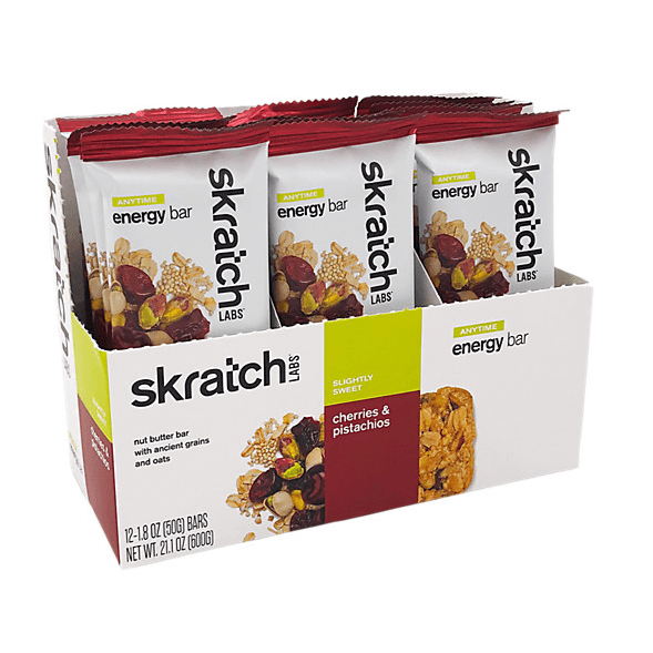Skratch Labs Anytime Energy Bar Box of 12 Cherries & Pistachios Other - Nutrition - Bars
