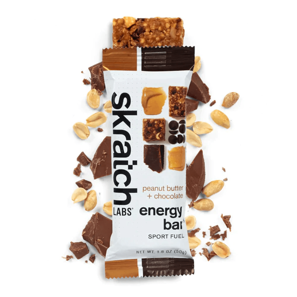 Skratch Labs Anytime Energy Bar Single Peanut Butter & Chocolate Other - Nutrition - Bars