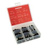 SRAM Frame Plugs Tackle Box, 4.2mm x 10, 5mm x 10, 5.7-6mm x 20, 6.0-6.3mm x 20, 6.3-6.5mm x 20, 8mm x 10 Frame Protection