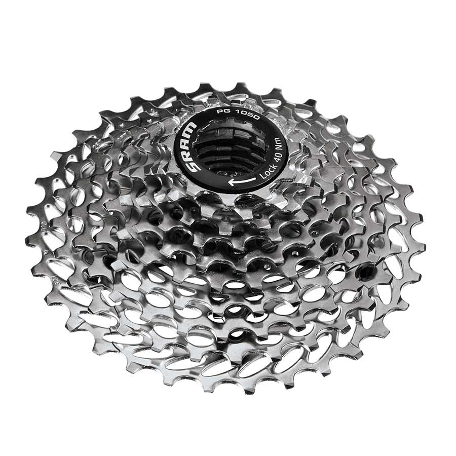 SRAM PG-1050 10 Speed Cassette 11-36T, 11-13-15-17-19-22-25-28-32-36 Cassettes