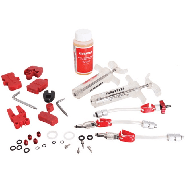 SRAM Pro Brake Bleed Kit with DOT 5.1 Fluid Accessories - Maintenance - Bleed Kits