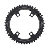 SRAM Road 110mm Asymmetrical 46, Speed: 11, BCD: 110, Bolts: 4, Outer, Aluminum, Black Chainrings