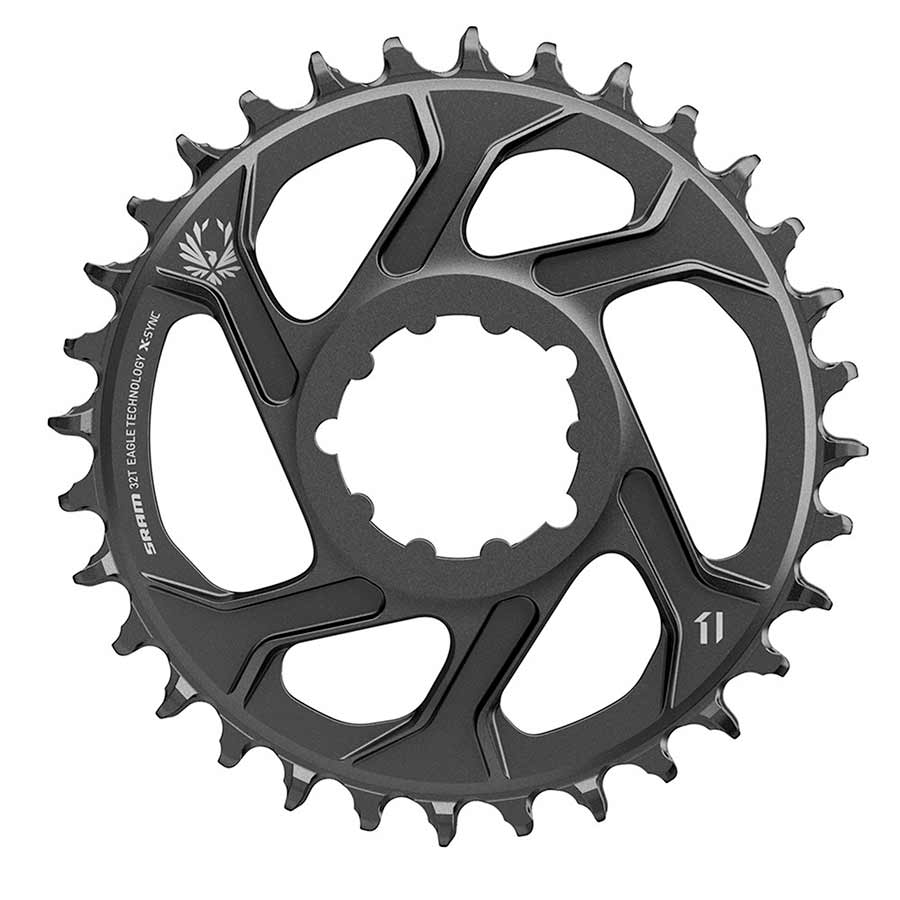 SRAM X-SYNC 2 Eagle 3mm Offset 30T X-Sync 2 Eagle 3mm Offset, Chainring, Teeth: 34, Speed: 12, BCD: Direct Mount, Single, Aluminum, Gold Parts - Chainrings