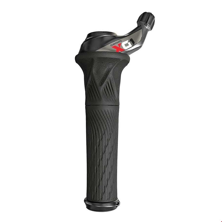 SRAM X01 Eagle Grip Shift Twist Shifter, Speed: 12, Red MTB Twist Shifters