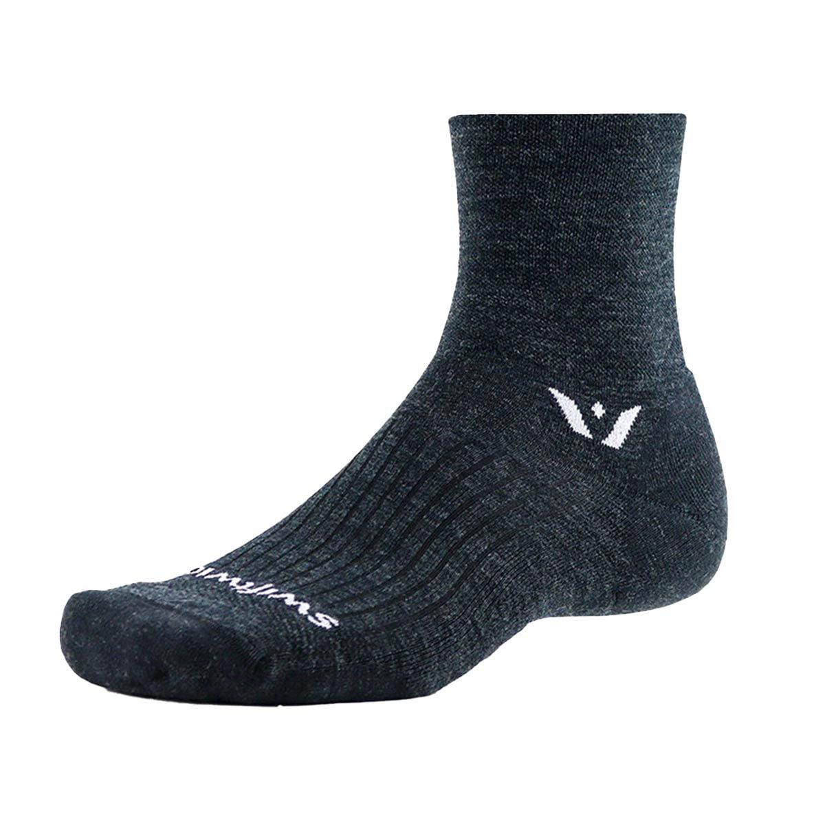 Swiftwick PURSUIT Four Coal / Small Apparel - Clothing - Socks